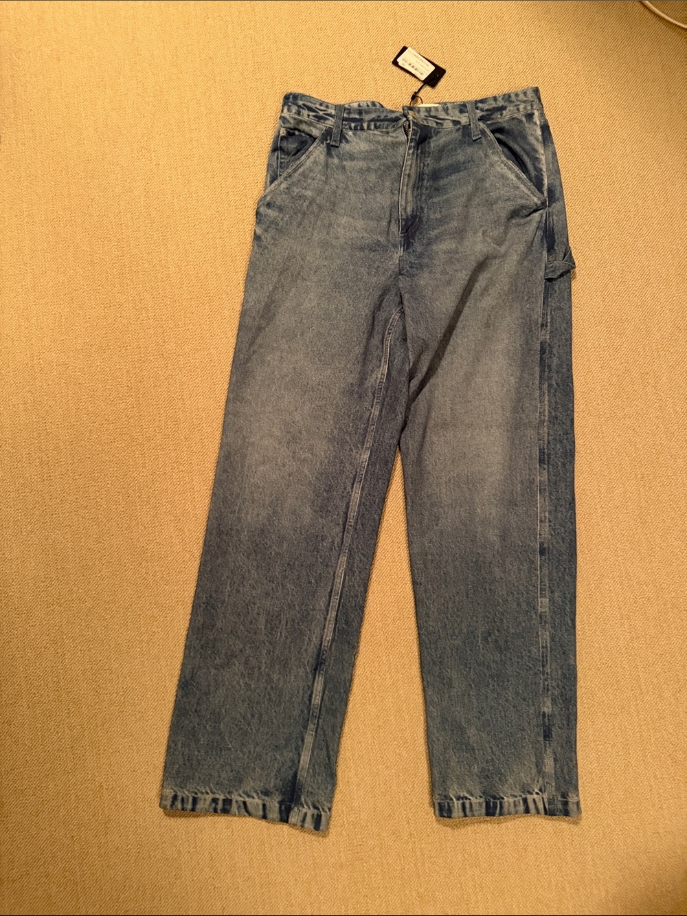 rag & bone Women's Straight Leg Jeans in Blue